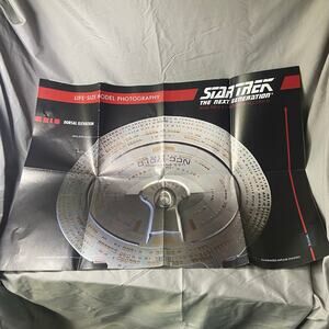 Fanhome Star Trek Build The USS Enterprise NCC-1701D Ship Introduction & Poster